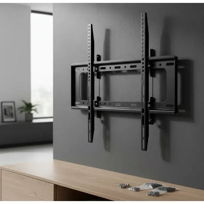 Soporte Genérico Para Tv Ns32-85 Hasta 75 Kg Resistente Negro