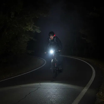 Luz Bicicleta Recargable Luces Delantera Led  Ciclismo Negro
