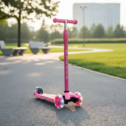Scooter 3 Ruedas M C/los Fluor-niños Y Niñas