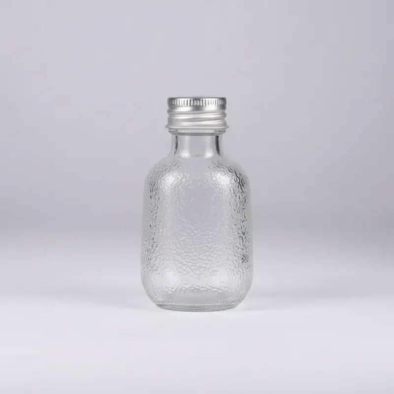 Pack 12 Botellas De Vidrio 100ml Tapa Aluminio Vidrio