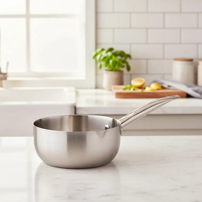 Sartén De Acero Inoxidable Para Huevos, 18 Cm, Sin Tapa Acero Inoxidable