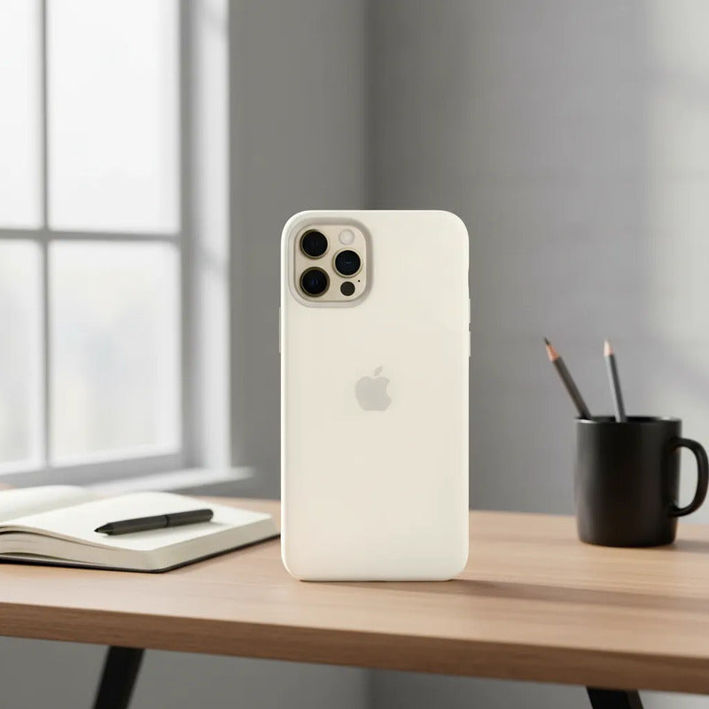 Carcasa De Silicona Para iPhone 16 Pro Max