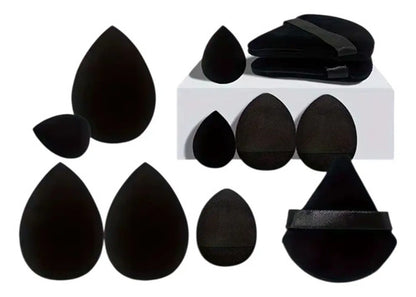 Set De Esponjas De Maquillaje 12 Piezas