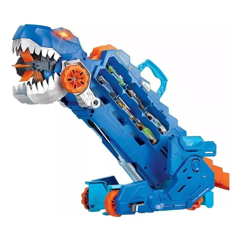 Camión Transportador Multicolor T-rex Ultimate Hot Wheels City Mattel
