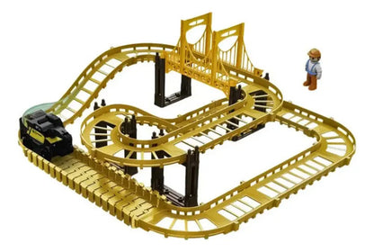 Pista Engineering Track 47pzas De Construccion Amarillo