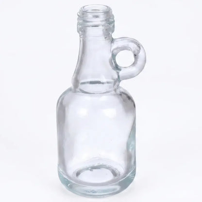 Pack 24 Mini Botella De Vidrio 100ml Con Asa Transparente