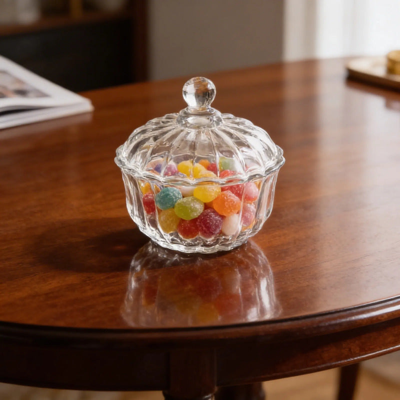 Azucarera De Vidrio Genérica Para Mesa Y Cocina Vidrio