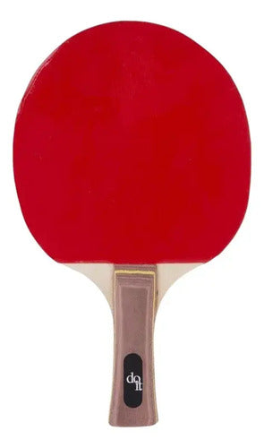 Set Paletas Ping-pong Do It 2 Paletas+3 Pelotas Negro Madera