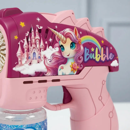 Pistola Burbuja Bubble Para Niñas Rosa