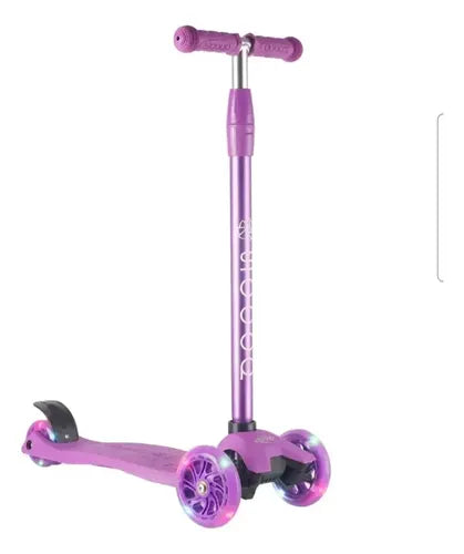 Scooter 3 Ruedas M C/los Fluor-niños Y Niñas