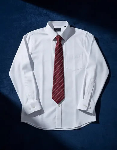Pack 2 Camisa Escolar Niño Manga Larga Colegio