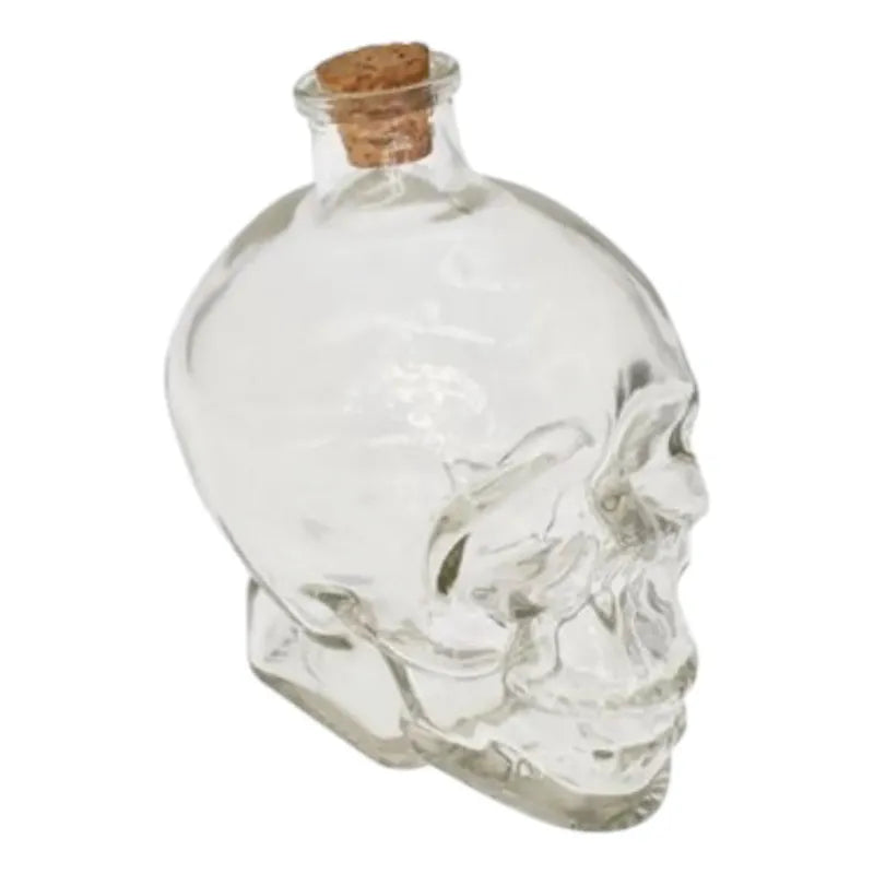 Pack 12 Botellas 180ml Diseño Calavera Generico Vidrio