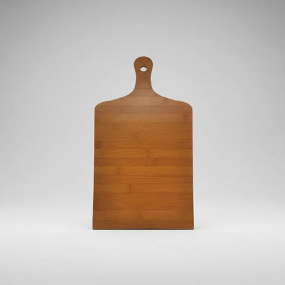 Tabla Picar Y Cortar Cocina Madera Bambú 40cm Lisa Marrón