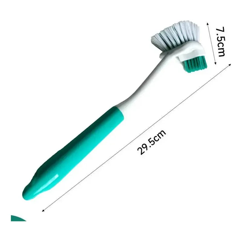 Cepillo Multiuso Para Cocina Baño Limpieza Escobilla Color Celeste