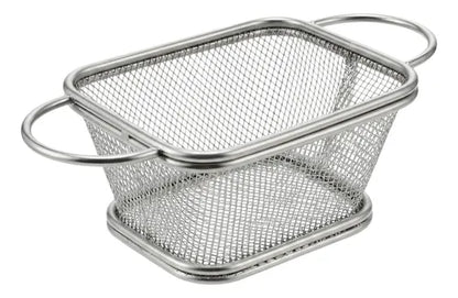 Canasto Canastillo Freidor Papas Fritas 9x10 Cm Cesta Metal