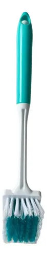Cepillo Multiuso Cocina Baño Limpieza Escobilla 30cm Celeste