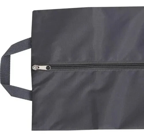 Bolsa Zapatos Viaje Organizadora Impermeable 37x12x23 Gris