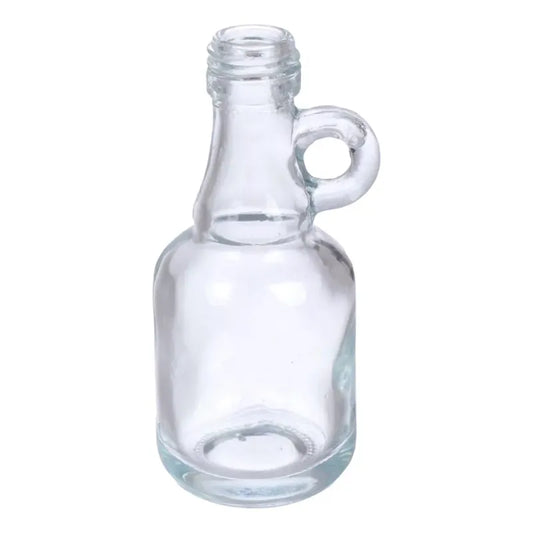 Pack 12 Mini Botella De Vidrio 100ml Con Asa Vidrio