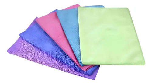 Set 5 Paños Microfibra Vario