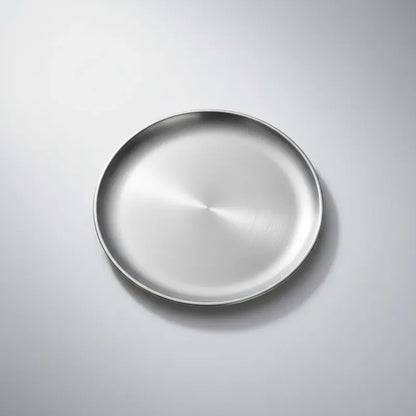 Pack 4 Platos Acero Inoxidable 23cm Cocina Acero Inoxidable Plato