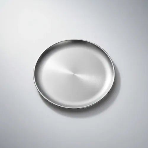Pack 4 Platos Acero Inoxidable 23cm Cocina Acero Inoxidable Plato