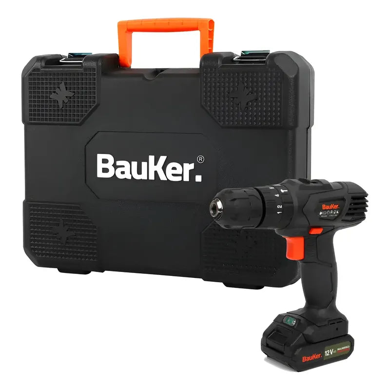Kit Taladro 12v 10 Mm + Herramientas Manuales Y Accesorios