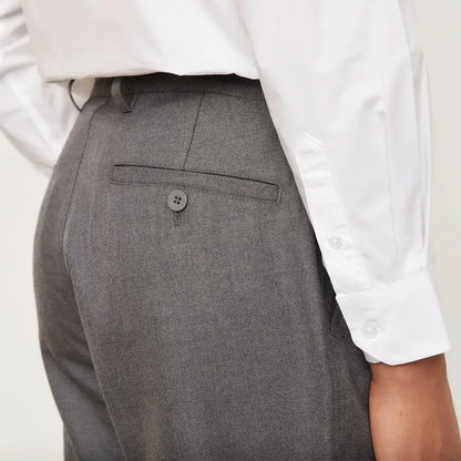Pantalón Holley Escolar Niño Gris Lisa 16