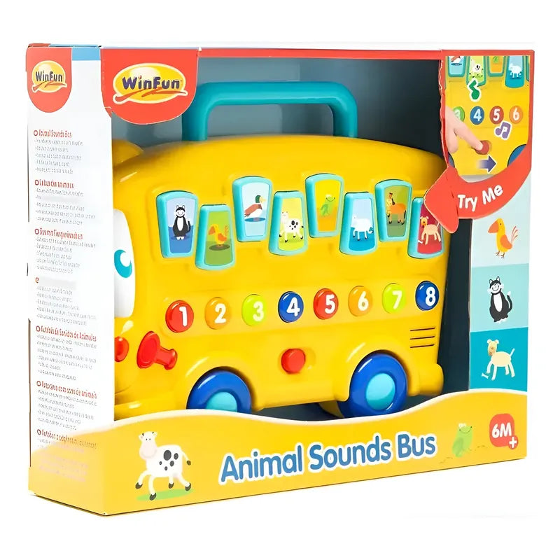 Bus Interactivo Winfun Bebé Luces Sonido Juguete Didáctico