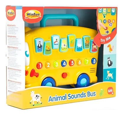 Bus Interactivo Winfun Bebé Luces Sonido Juguete Didáctico