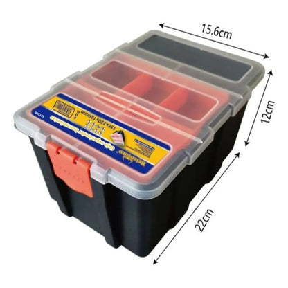 Caja Para Herramientas Pequeñas 22x15,6x12cm Negro