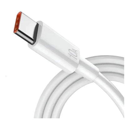 Cable De Carga Rapida Usb De 120w-10a (2 Cable) Blanco