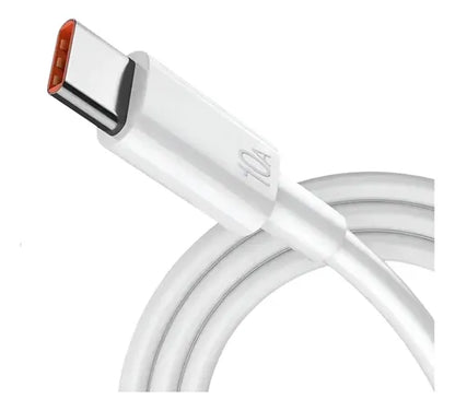 Cable De Carga Rapida Usb De 120w-10a (2 Cable) Blanco