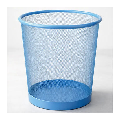 Papelera De Oficina Metalico 28x26.5cm Color Variados Varios