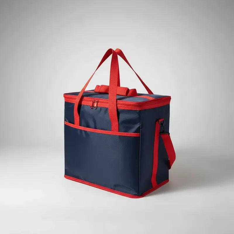 Bolso Térmico Cooler 25l Comida Bebidas Picnic Azul Oscuro