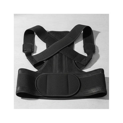 Faja Corrector Postura Espalda Corregidor Espalda Unisex Negro Estandar