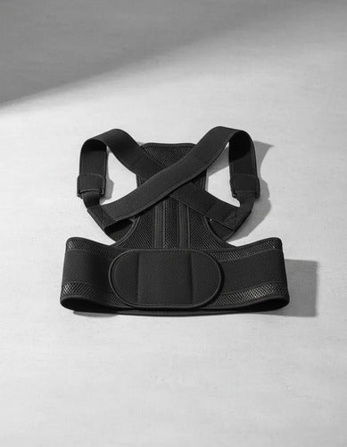 Faja Corrector Postura Espalda Corregidor Espalda Unisex Negro Estandar