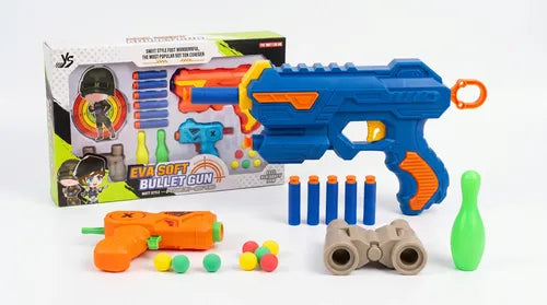 Set De Pistolas Eva Eva Azul
