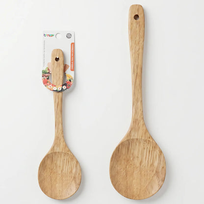 Cuchara De Bambu 31cmx8cm Para Cocinar Utensilio De Madera Madera