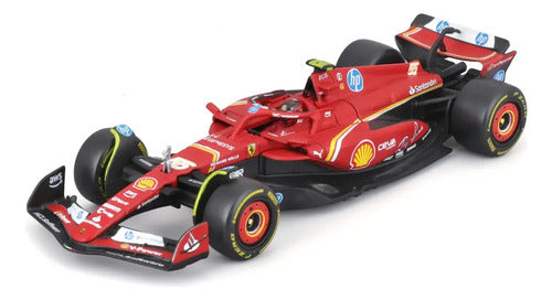 Auto Ferrari Sf 24 Escala 1:43 Rojo