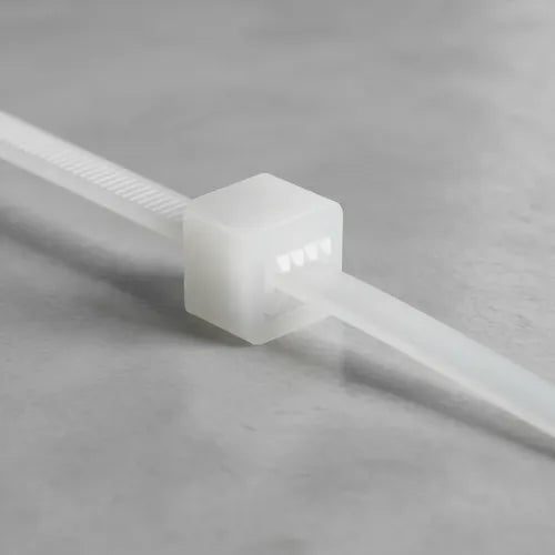 Amarra Plástica, Precintos Nylon 7.2mm X 350mm, 15 Unidades Blanco