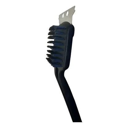 Escobilla Cepillo Para Limpiar Parrilla 2 En 1. Bbq De 45cm Negro