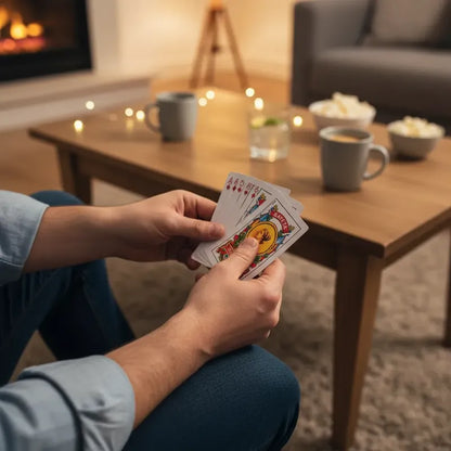 Naipes Españoles Juego Cartas Mesa Familiar Blanco Español