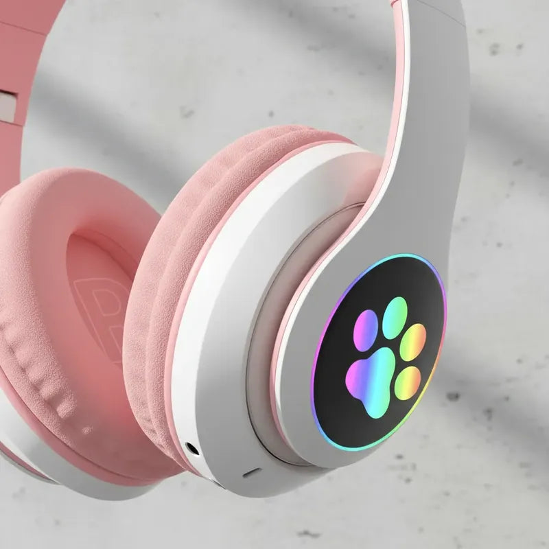Auriculares Inalámbricos Gato Gaming Stn-28 Led-niña