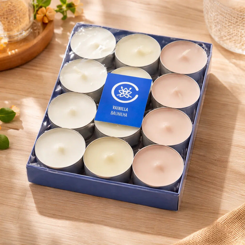 Set De 30 Velas Tealight Aromáticas,ambientes Con Encanto