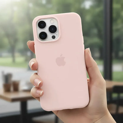 Carcasa De Silicona Para iPhone 16 Pro Max