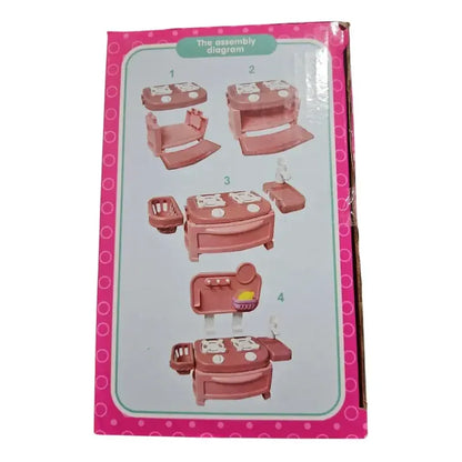 Set Chef De Cocina 20 Piezas Para Niñas Rosa