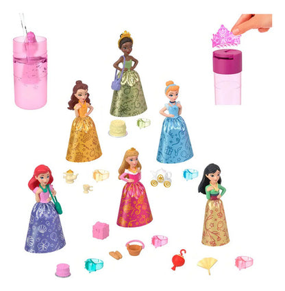Disney Princesa Muñeca Color Reveal Real Temática Fiesta