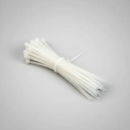 Amarra Plástica, Precintos Nylon 7.2mm X 350mm, 15 Unidades Blanco