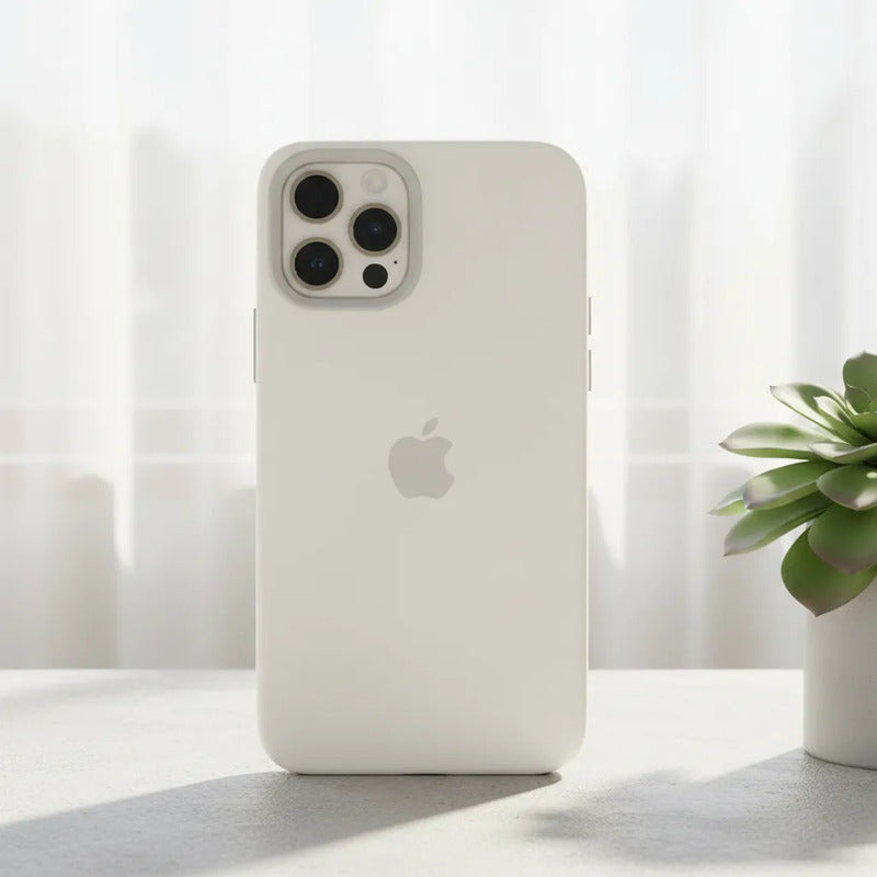 Carcasa De Silicona Para iPhone 16 Pro Max