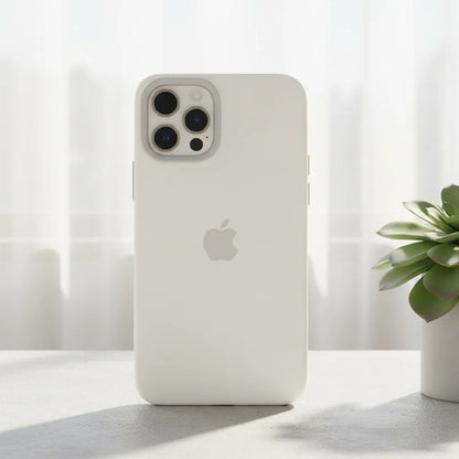 Carcasa De Silicona Para iPhone 16 Pro Max